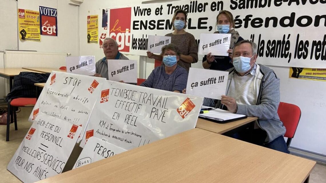 – Maubeuge: la CGT alerte sur la situation des salariés à Aide au quotidien