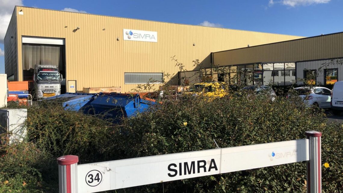 L’outil de production en cours de démontage chez Simra à Albert
