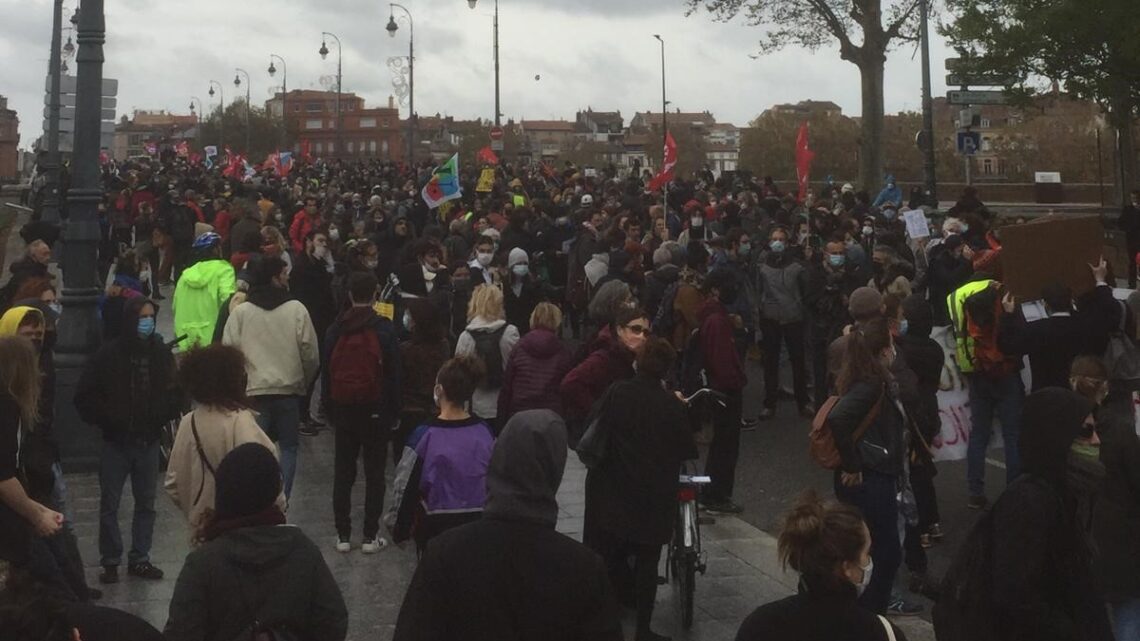 5000 personnes à Toulouse : de l&rsquo;argent pour les hôpitaux, pas pour les patrons de l&rsquo;aéro !