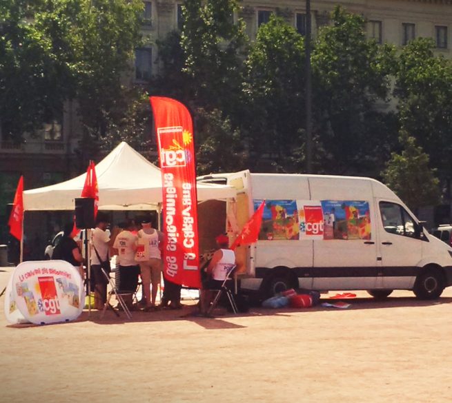 Lyon : la manifestation contre le chômage et la précarité rassemble 200 personnes