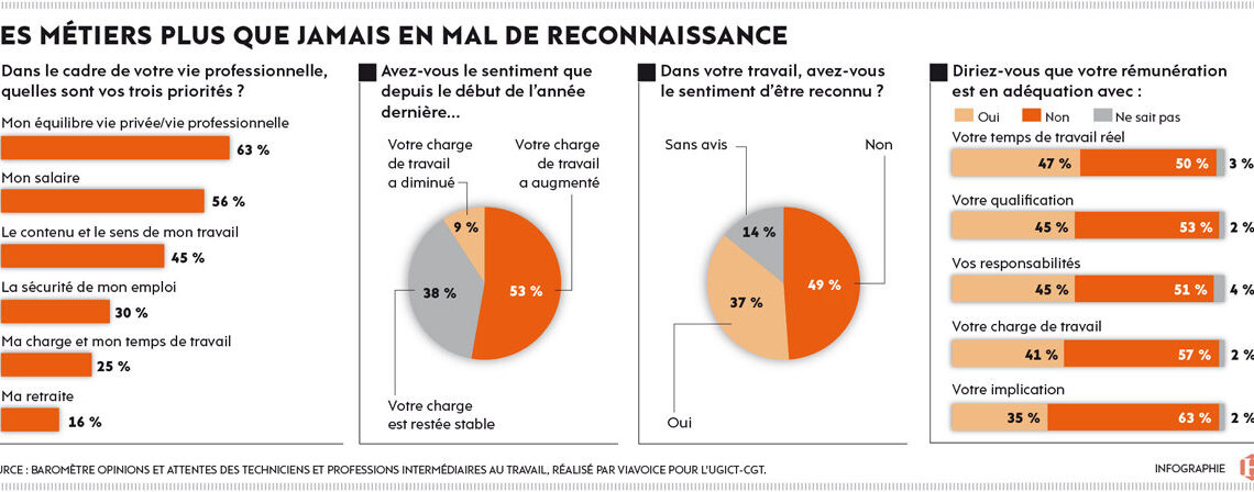 Austérité salariale, absence de reconnaissance… Le blues des professions intermédiaires