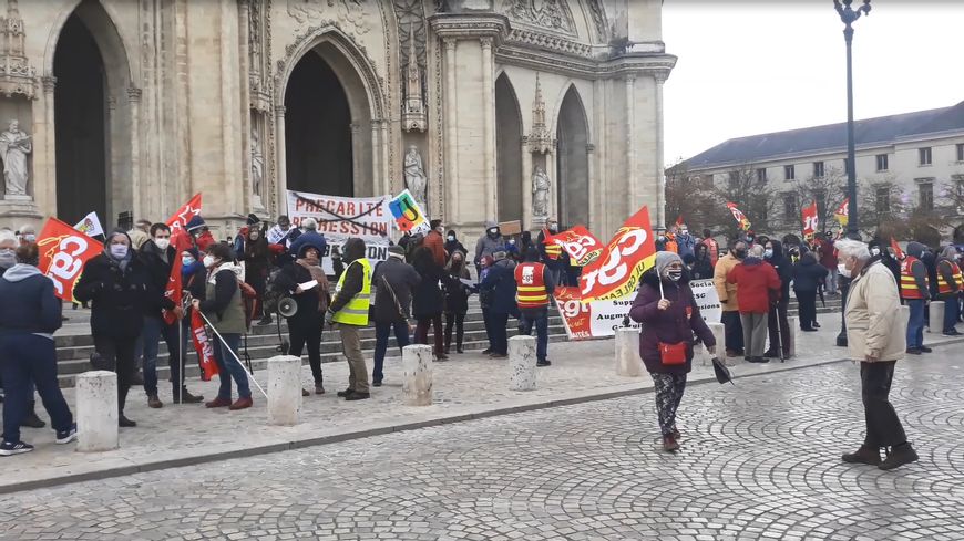 Nouvelle mobilisation contre la loi « Sécurité globale » : les manifestants venus nombreux à Orléans