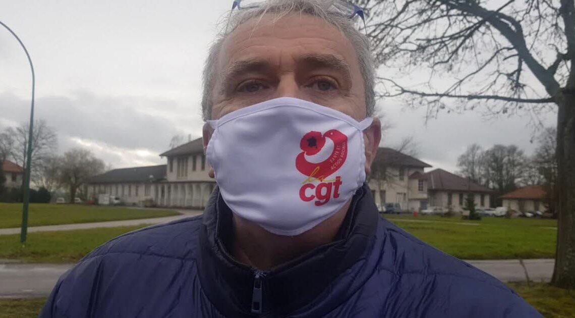 Vidéo. Manifestation à l&rsquo;hôpital de Ravenel à Mirecourt : rencontre avec Denis Gillet, secrétaire général CGT Santé Vosges